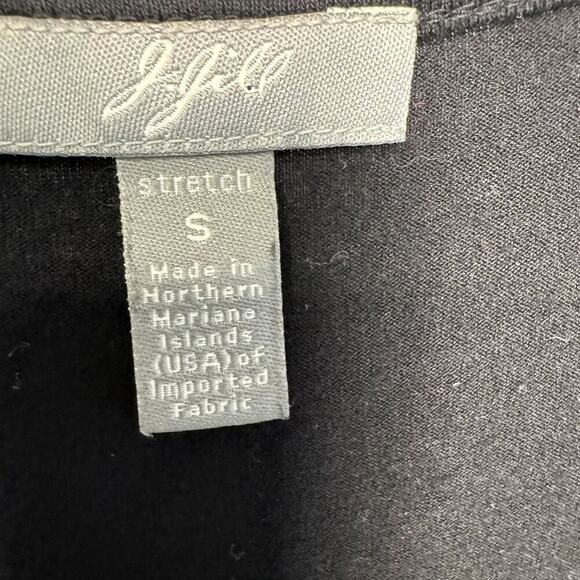 J. Jill Black Stretch Tank Top Size Small - Picture 2 of 3